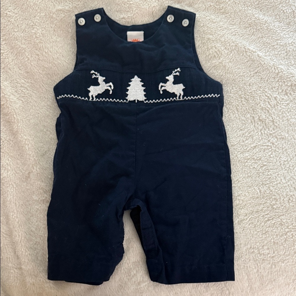 Baby boys Christmas Reindeer Jon Jon, 6M